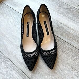 French Connection Women's Kornelia Lace Heels